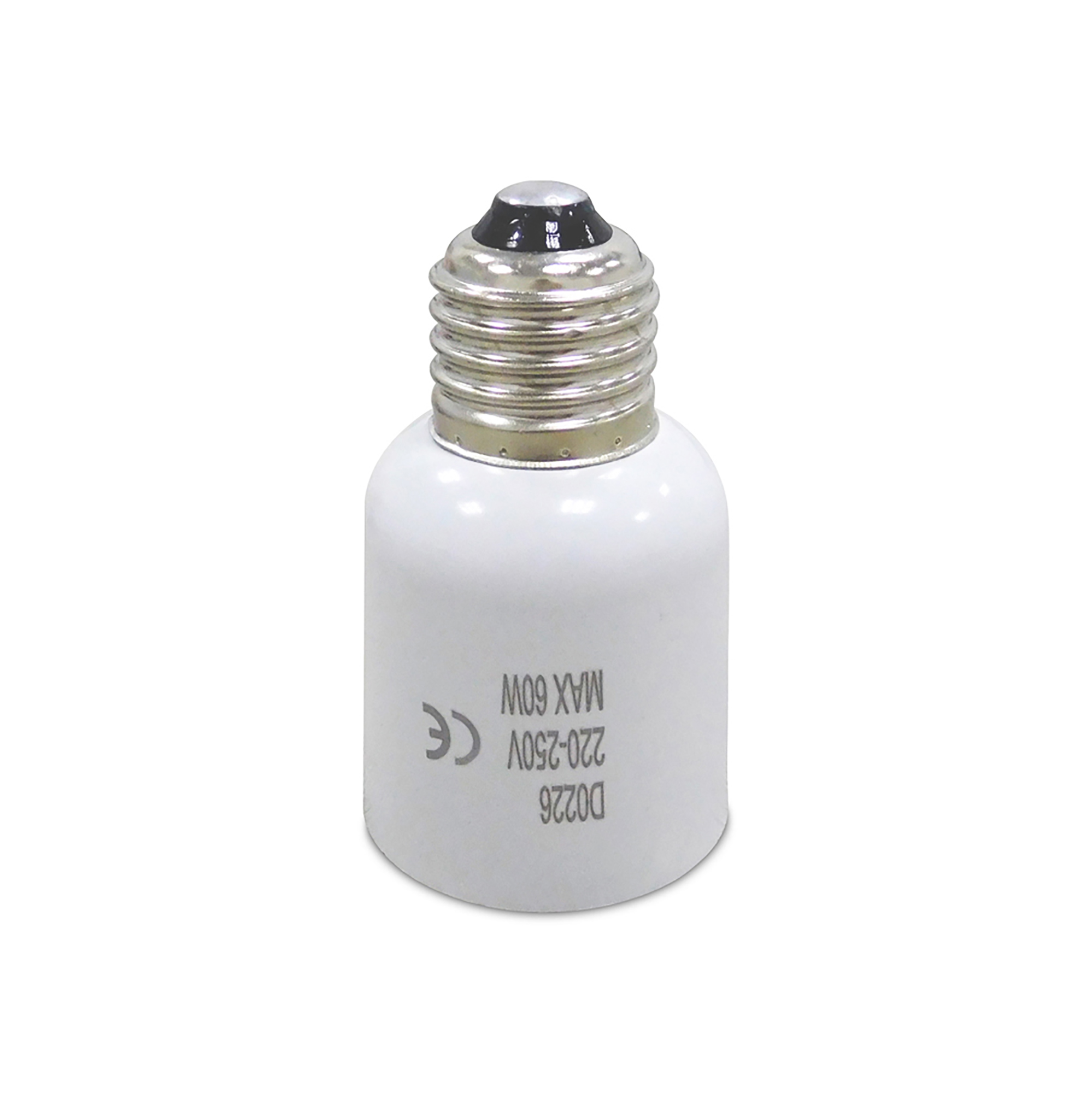D0226  Elements E27 to E40 Lamp Socket Converter White